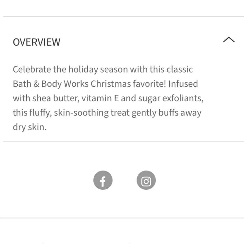 Bath & Body Works Vanilla Bean Noel Whipped Sugar Body Scrub